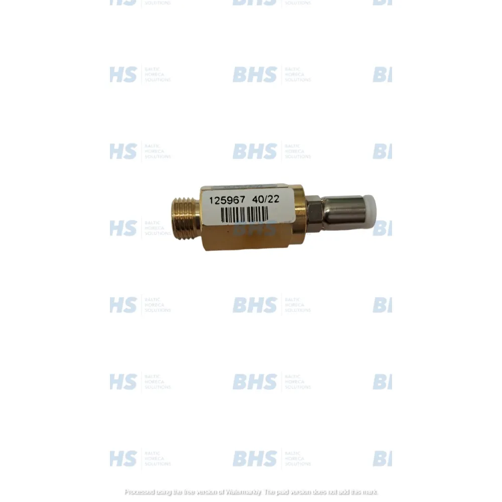 Soupape de sécurité, laiton SCHAERER Spare Parts 3329154000