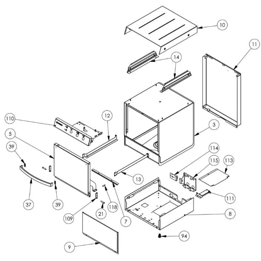 Plan éclaté Stalgast C000000