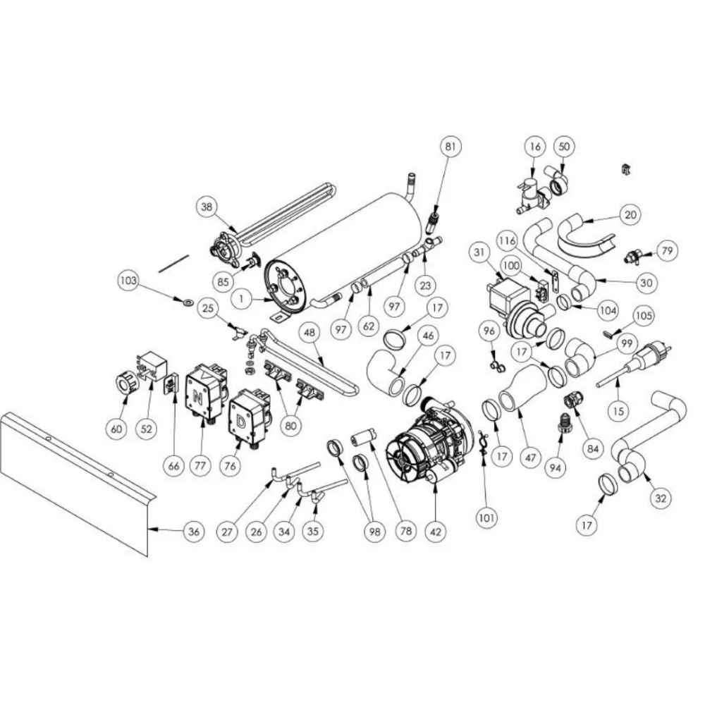 Plan éclaté Stalgast C000000