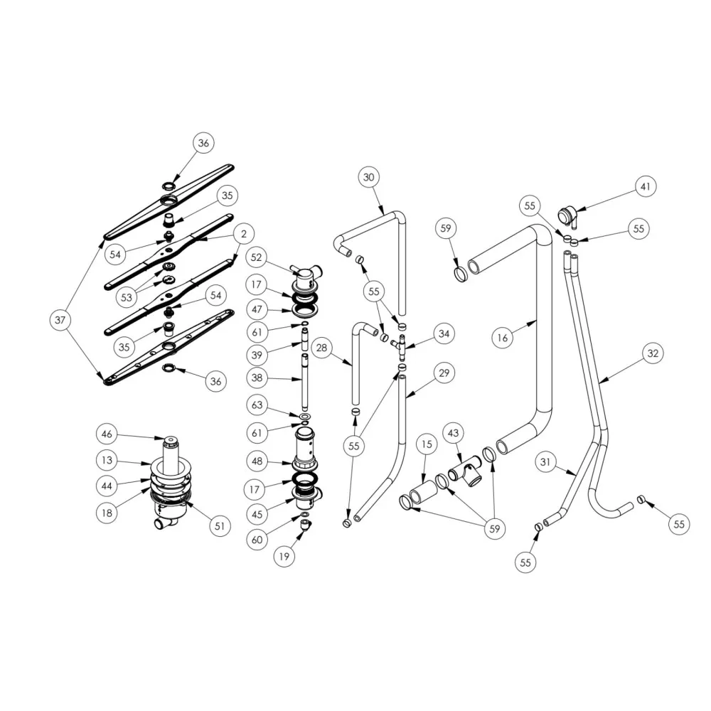 Plan éclaté Stalgast C000001