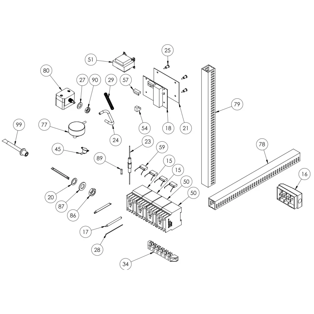 Plan éclaté Stalgast C000002