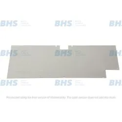 Plaque arrière Tefcold SpareParts 10780
