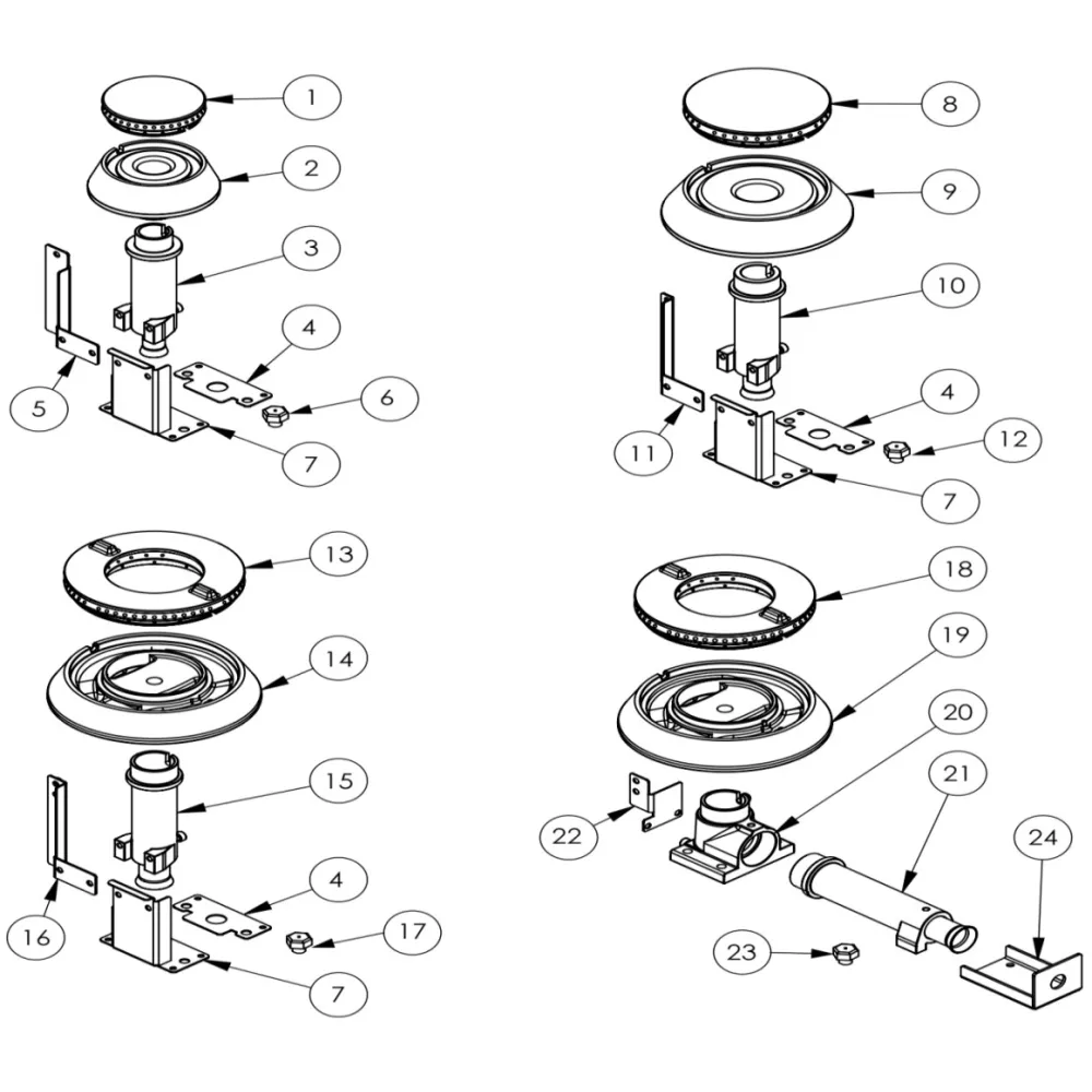 Plan éclaté Stalgast C000005