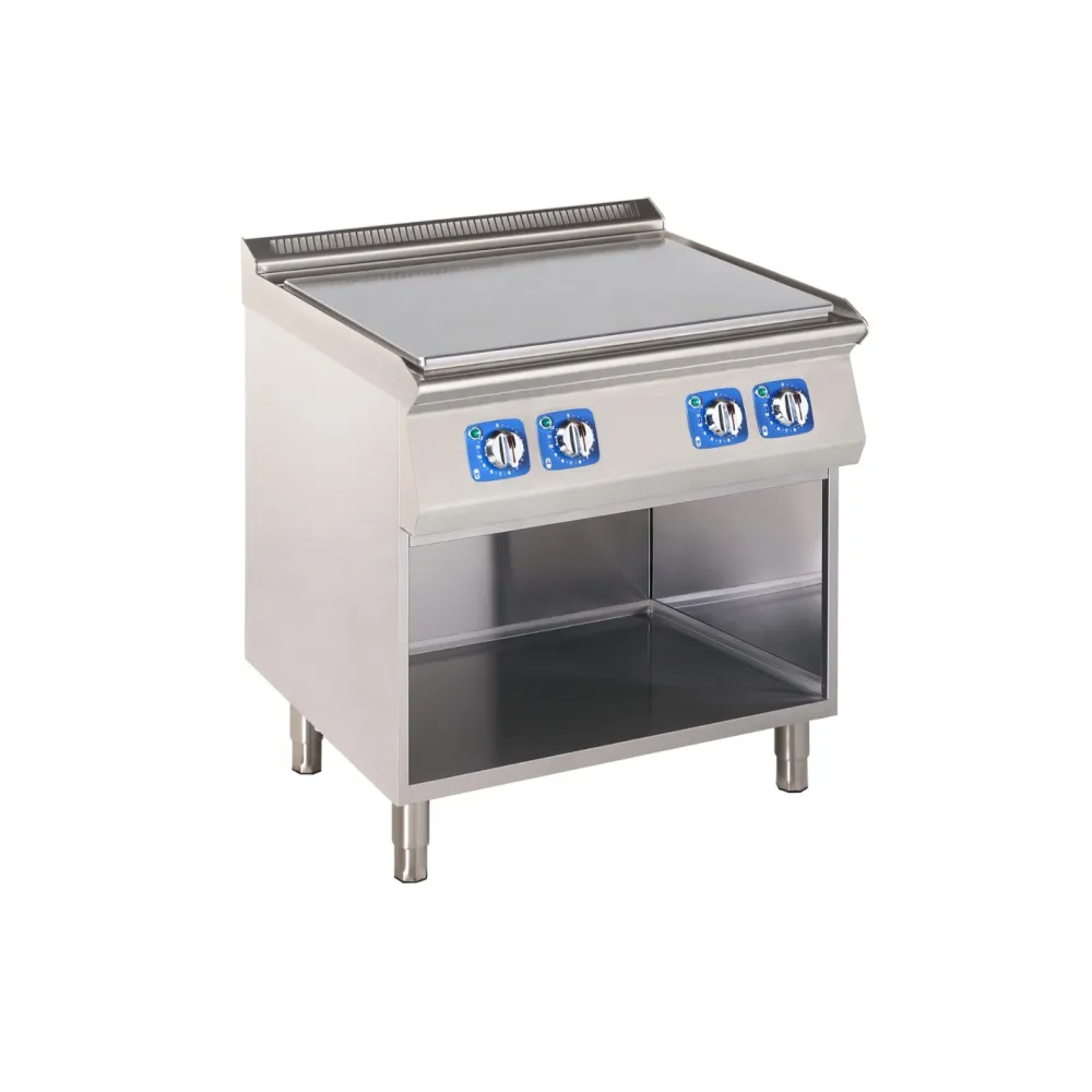 Plaque de cuisson électrique avec support ou armoire neutre BHS-G GT1000-080EV+S02