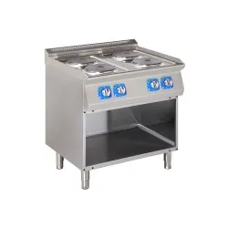 Plaque de cuisson électrique avec support ou armoire neutre BHS-G GC1100-080EV+S02