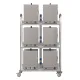 Chariot de service en chambre pour hôtels BHS-G GSP1000-044BK