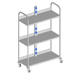 Chariot de service en chambre pour hôtels BHS-G GSR3000-122DK