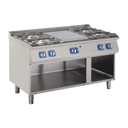 Plaque à gaz avec support ou armoire neutre BHS-G GT2300-120EV+S02