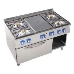 Cuisinière à gaz avec four BHS-G GT2300-120EV+V52