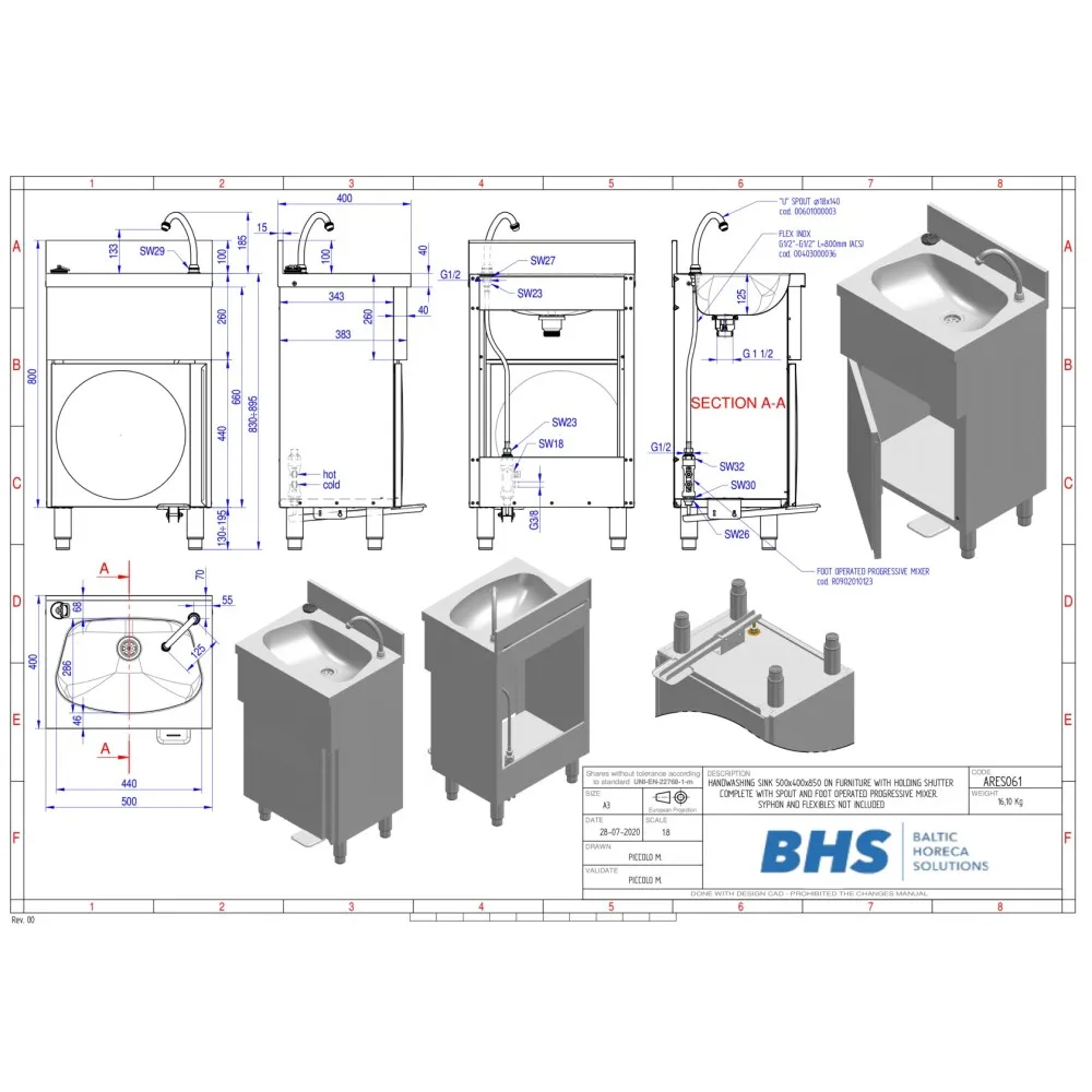 Mitigeur automatique MONOLITH ARES061
