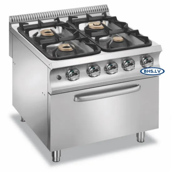 Cuisinière à gaz avec four