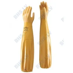Gants en caoutchouc nitrile à manches longues 65 cm BHS-HoReCa BHS-772