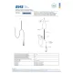 Mitigeur de douchette pour cuisine MONOLITH P08A3010102