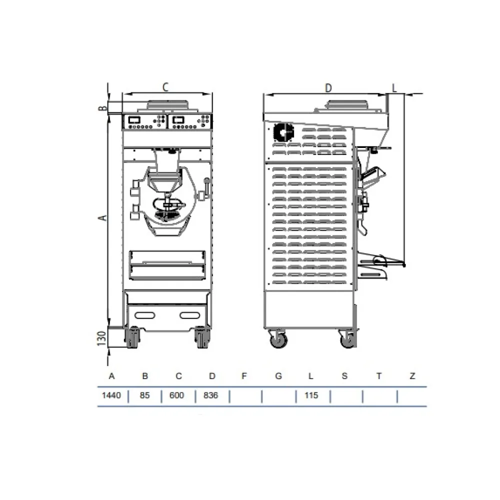 Machine à glace STAFF Ice system 1959 RHB15/40
