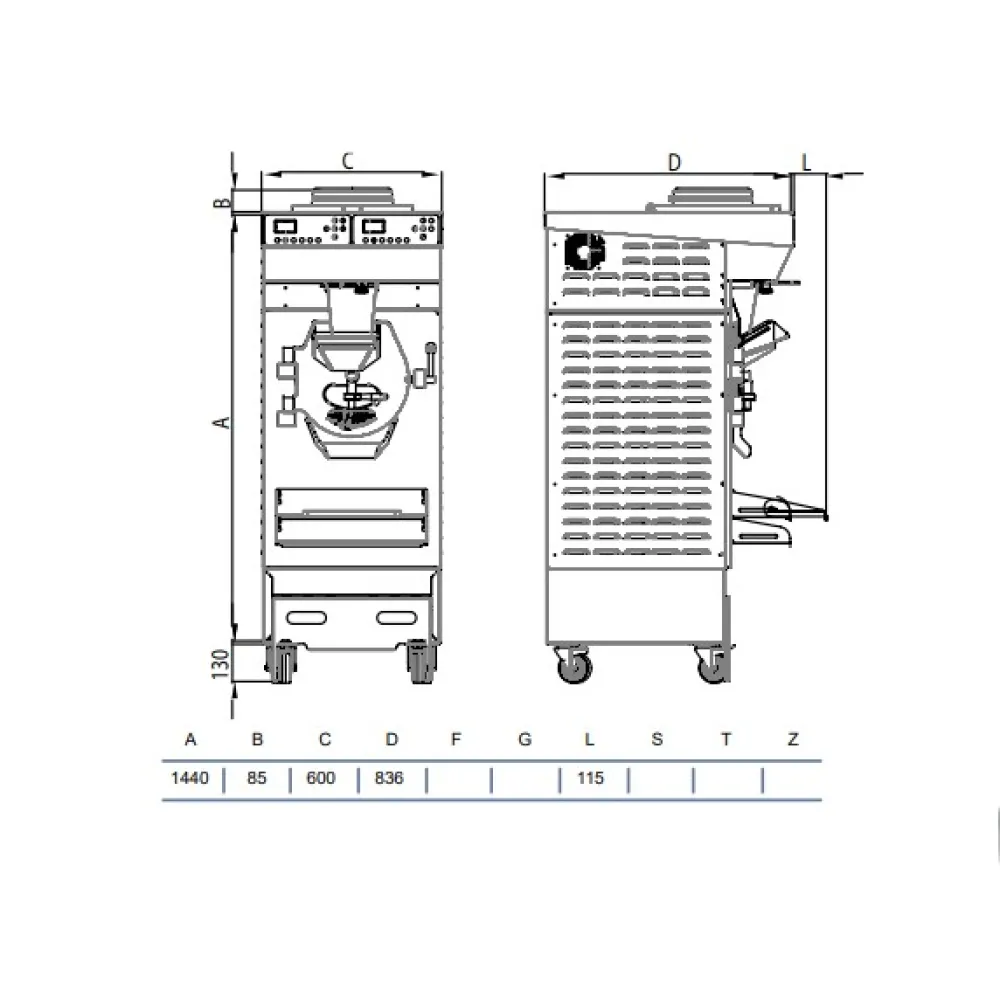 Machine à glace STAFF Ice system 1959 RHB15/60