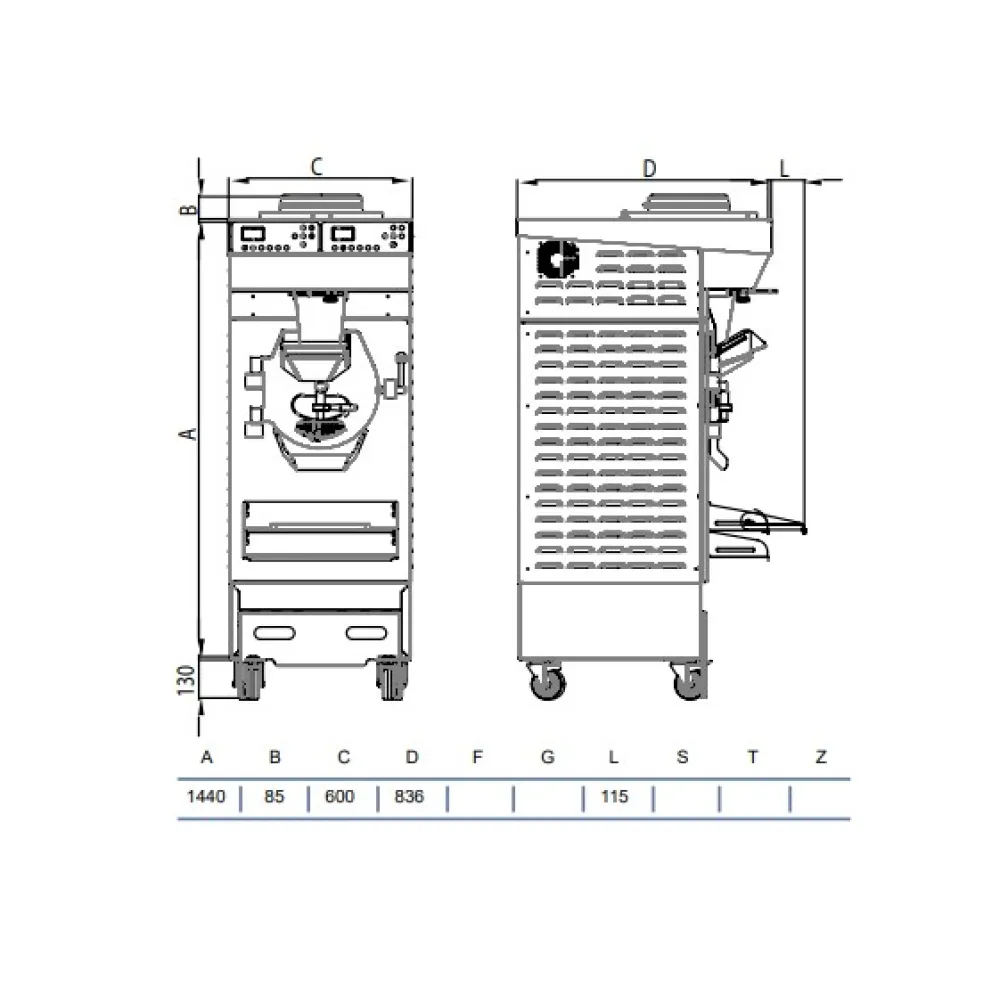 Machine à glace STAFF Ice system 1959 RHB15/80