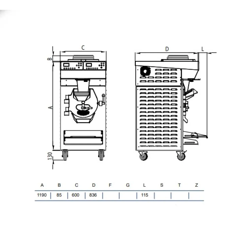 Machine à glace STAFF Ice system 1959 RHS15/100