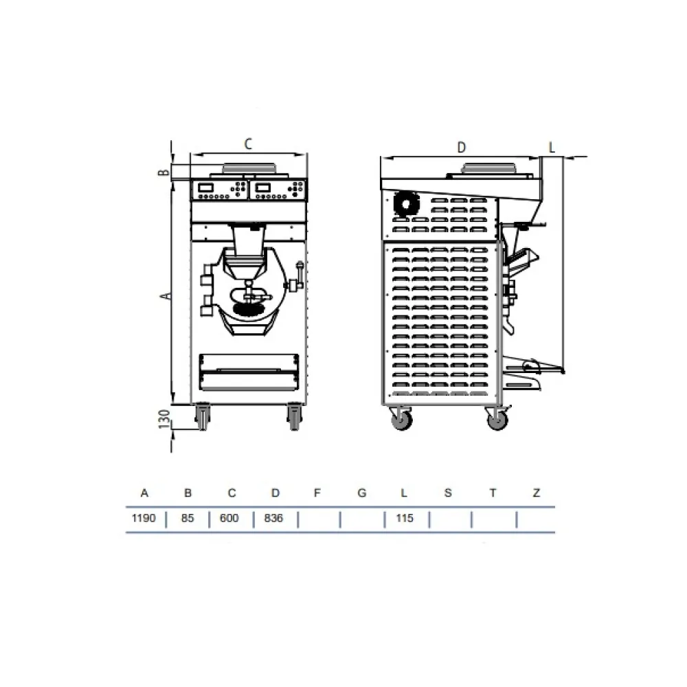 Machine à glace STAFF Ice system 1959 RHS15/60