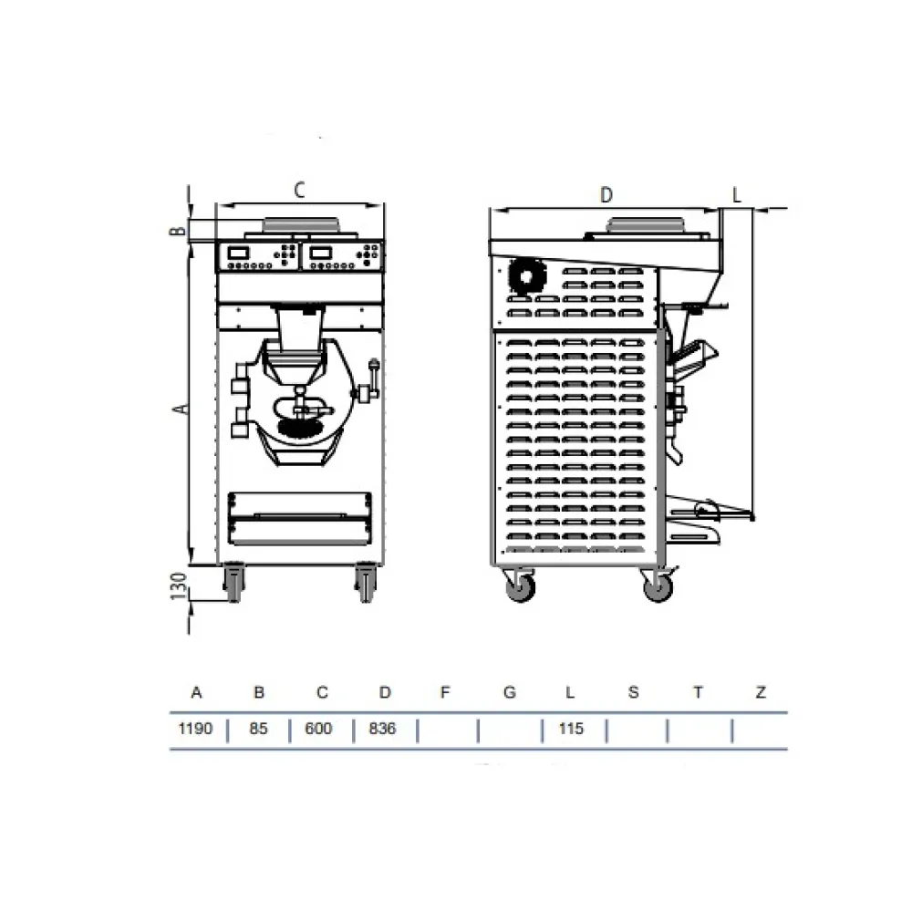 Machine à glace STAFF Ice system 1959 RHS15/80