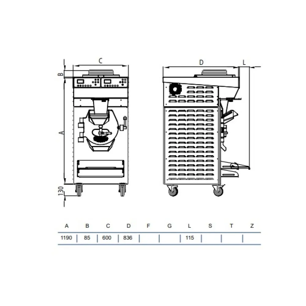 Machine à glace STAFF Ice system 1959 RHS15/40