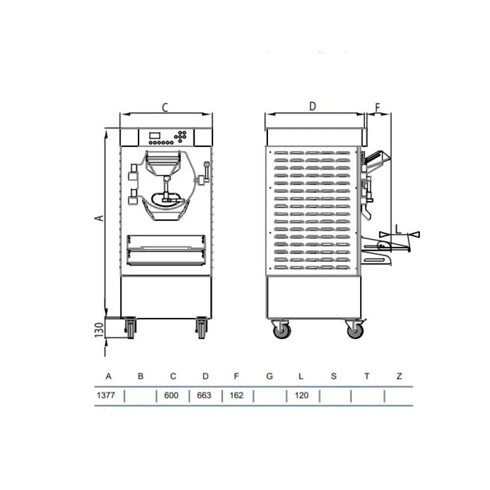 Machine à glace STAFF Ice system 1959 HBE400