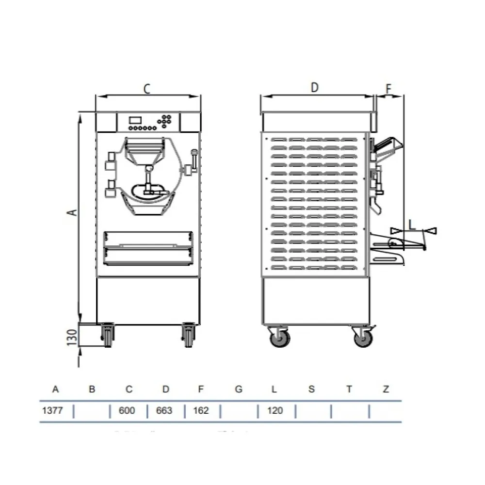 Machine à glace STAFF Ice system 1959 HBE600