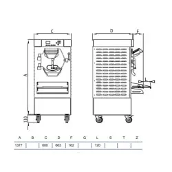 Machine à glace STAFF Ice system 1959 HBE600
