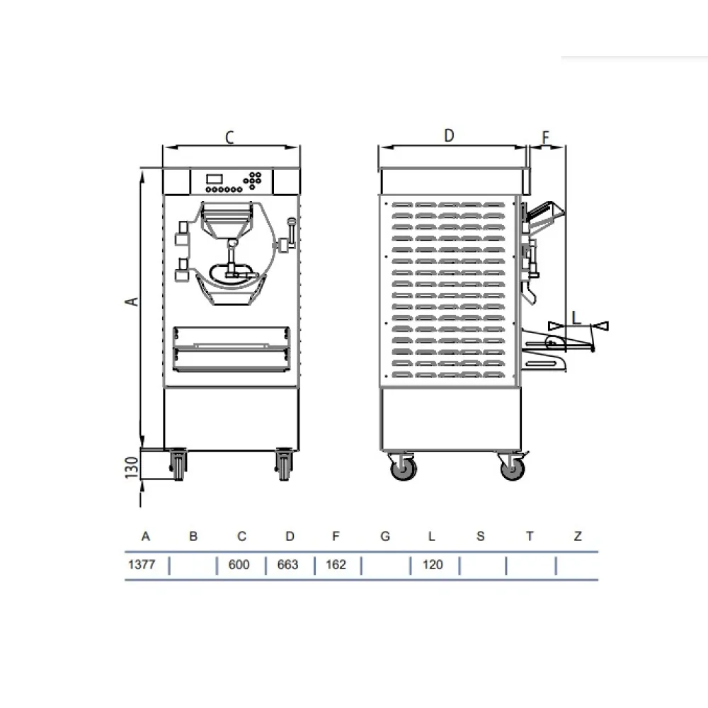 Machine à glace STAFF Ice system 1959 HBE800