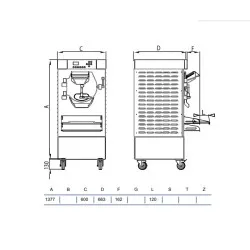 Machine à glace STAFF Ice system 1959 HBE800