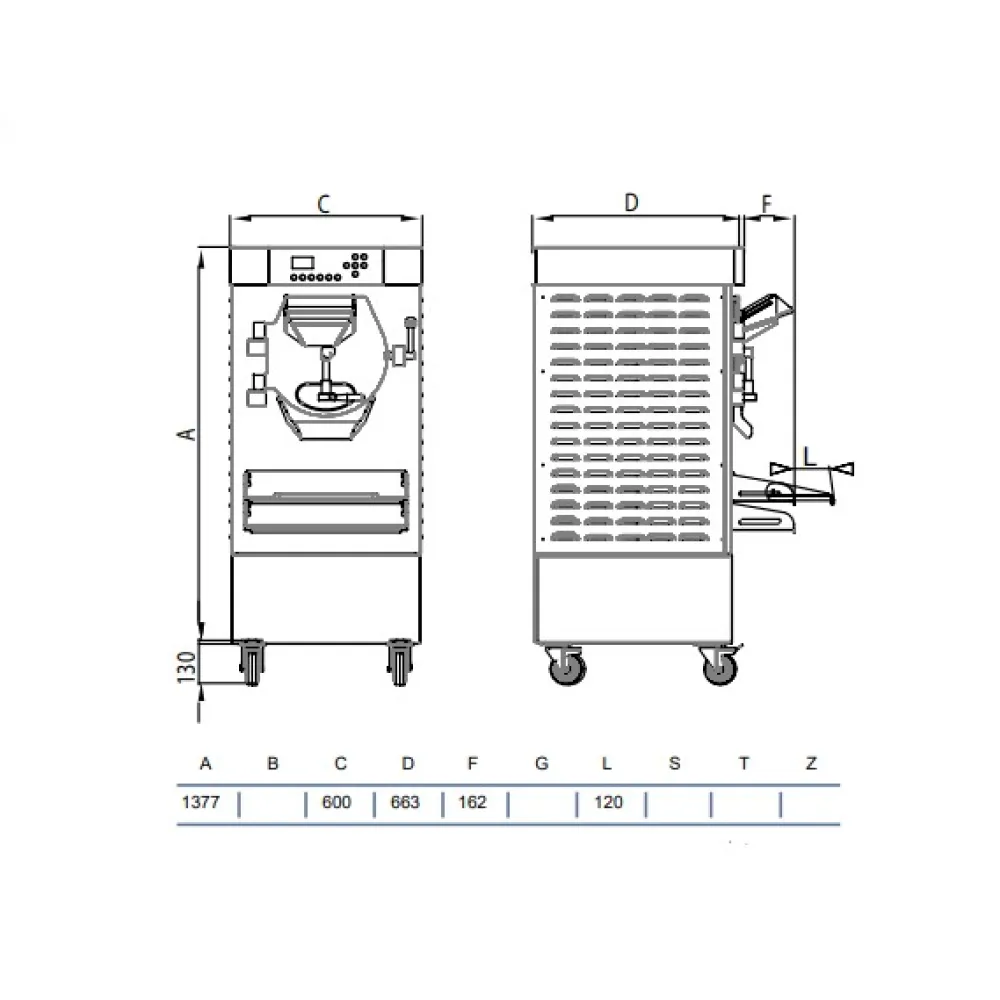 Machine à glace STAFF Ice system 1959 HBX400