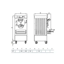 Machine à glace STAFF Ice system 1959 HBX400