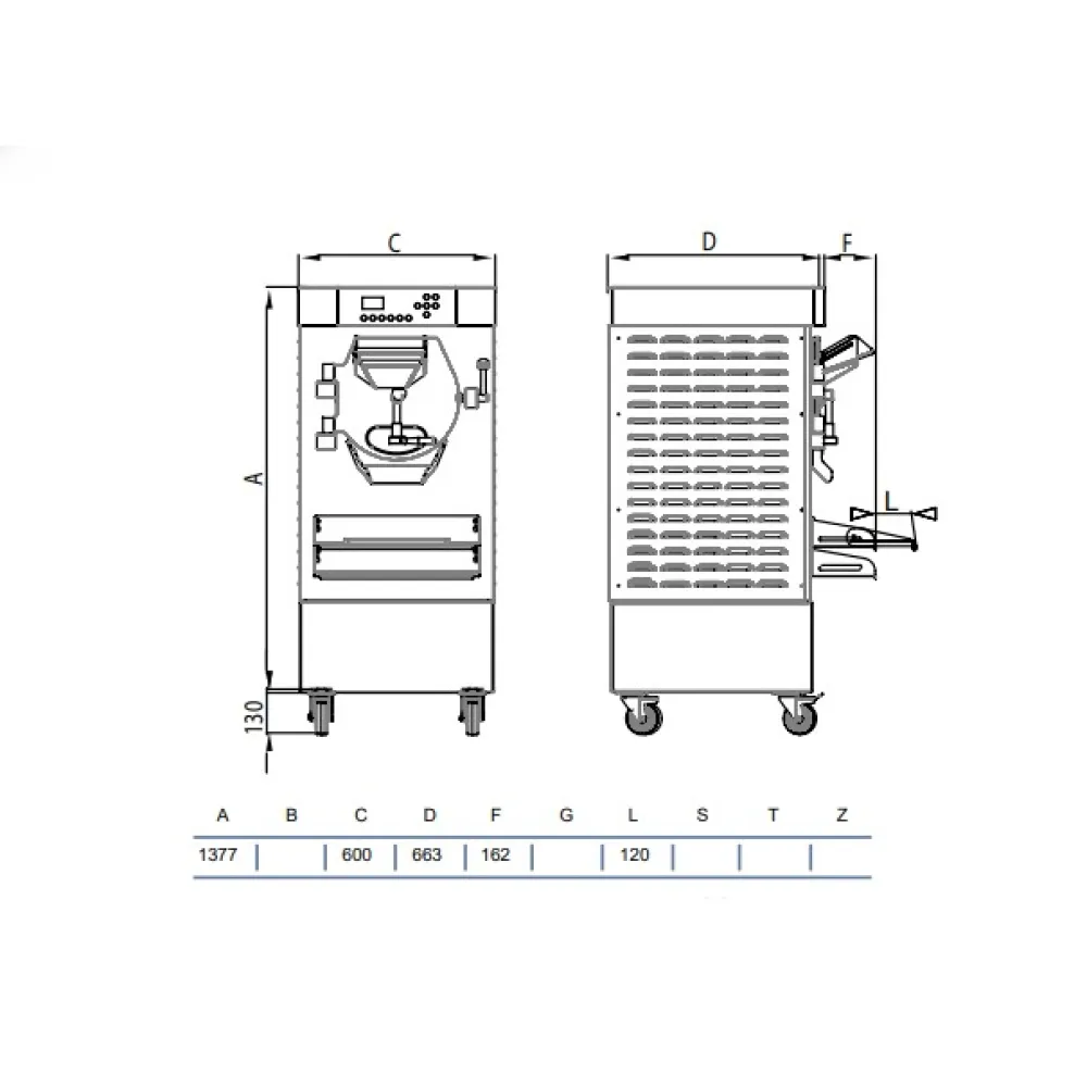 Machine à glace STAFF Ice system 1959 HBX600