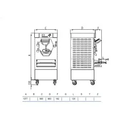 Machine à glace STAFF Ice system 1959 HBX600