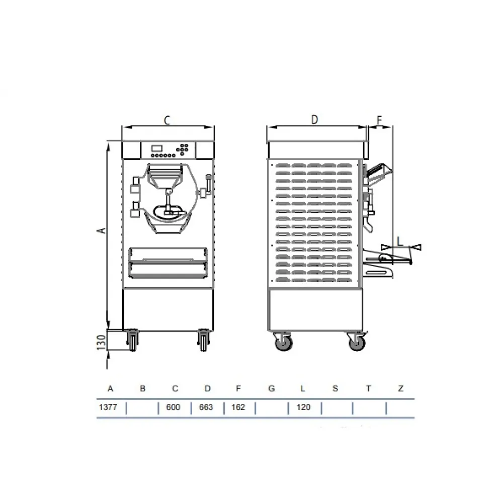 Machine à glace STAFF Ice system 1959 HBX800