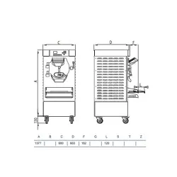 Machine à glace STAFF Ice system 1959 HBX800
