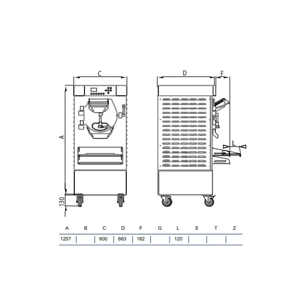 Machine à glace STAFF Ice system 1959 HSE400