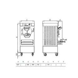 Machine à glace STAFF Ice system 1959 HSE400
