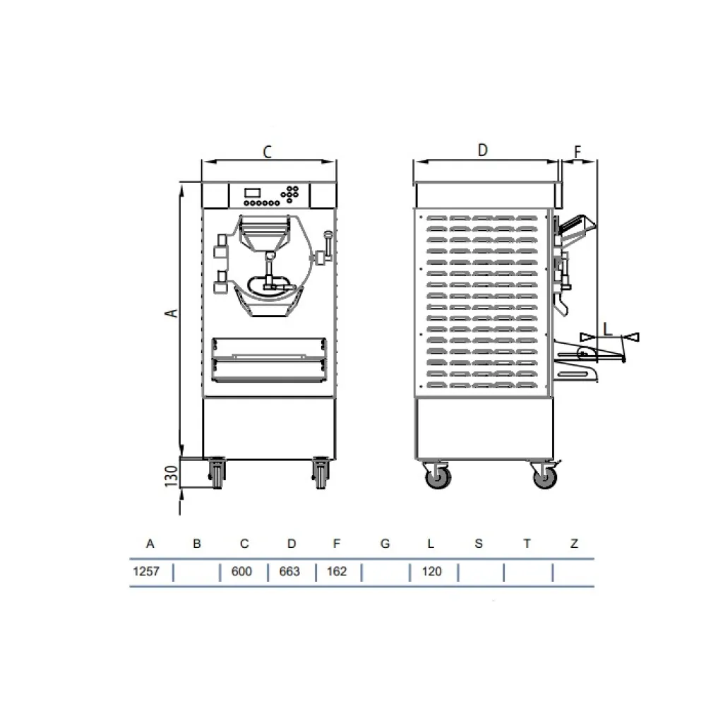 Machine à glace STAFF Ice system 1959 HSE600