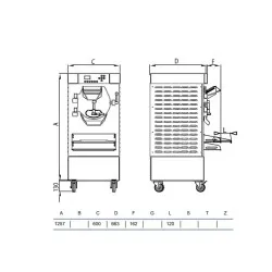 Machine à glace STAFF Ice system 1959 HSE800