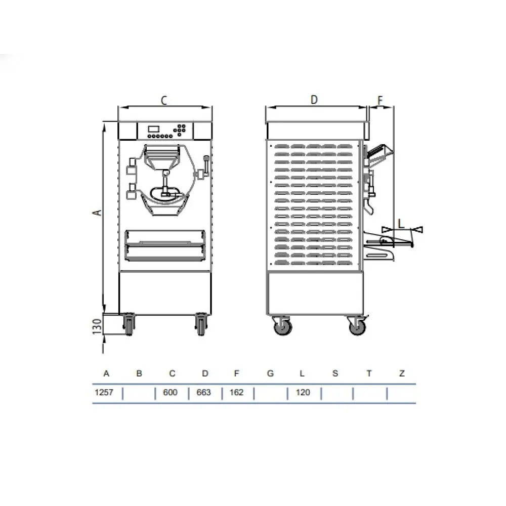 Machine à glace STAFF Ice system 1959 HSX400