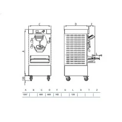 Machine à glace STAFF Ice system 1959 HSX400