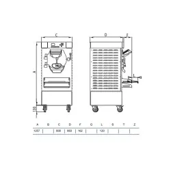 Machine à glace STAFF Ice system 1959 HSX800