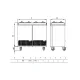 Vitrine de présentation de crème glacée STAFF Ice system 1959 V840 C OW
