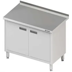 Table en acier inoxydable avec porte Stalgast 980156070
