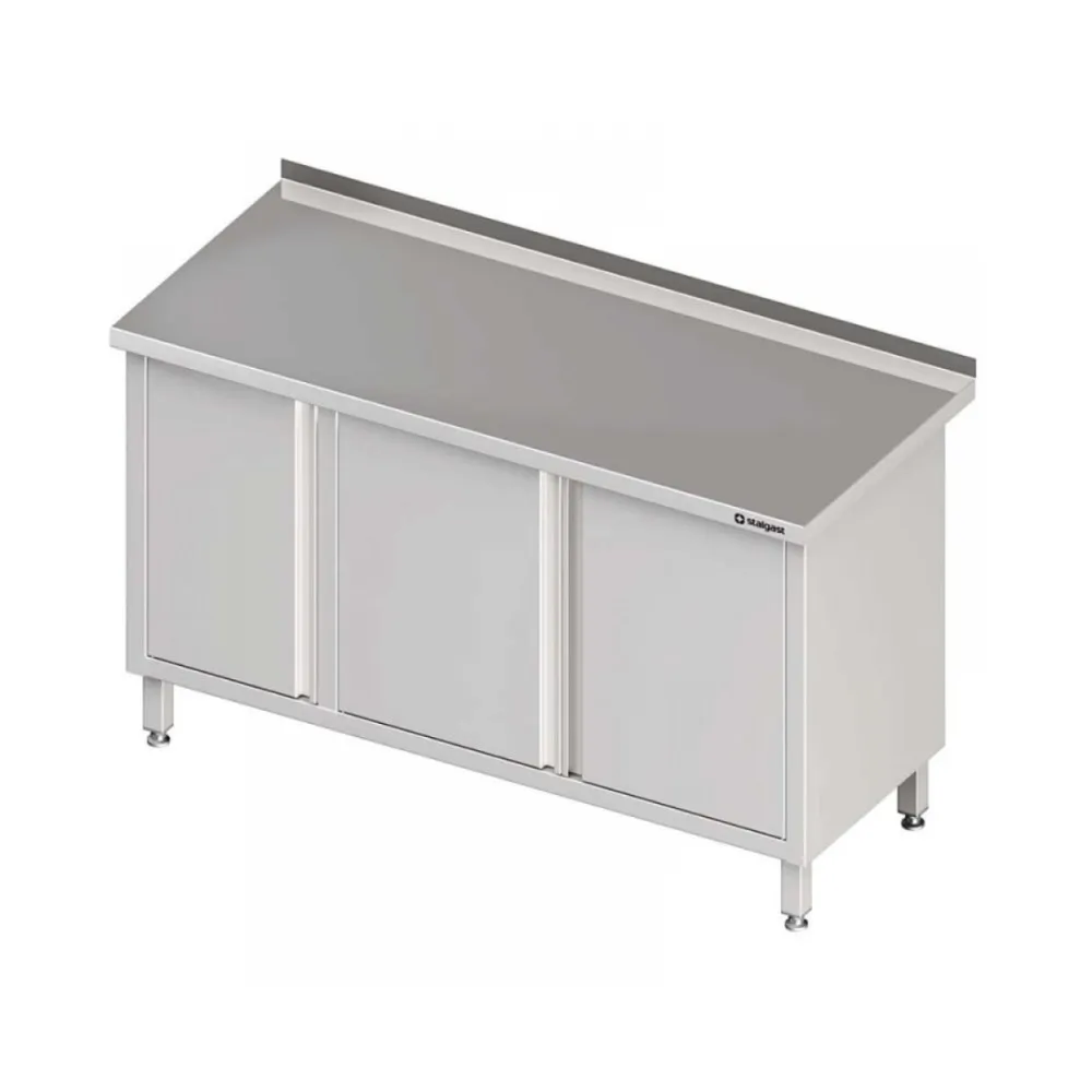 Table métallique avec portes battantes Stalgast 980546120