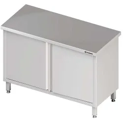 Table en acier inoxydable avec porte Stalgast 980176080