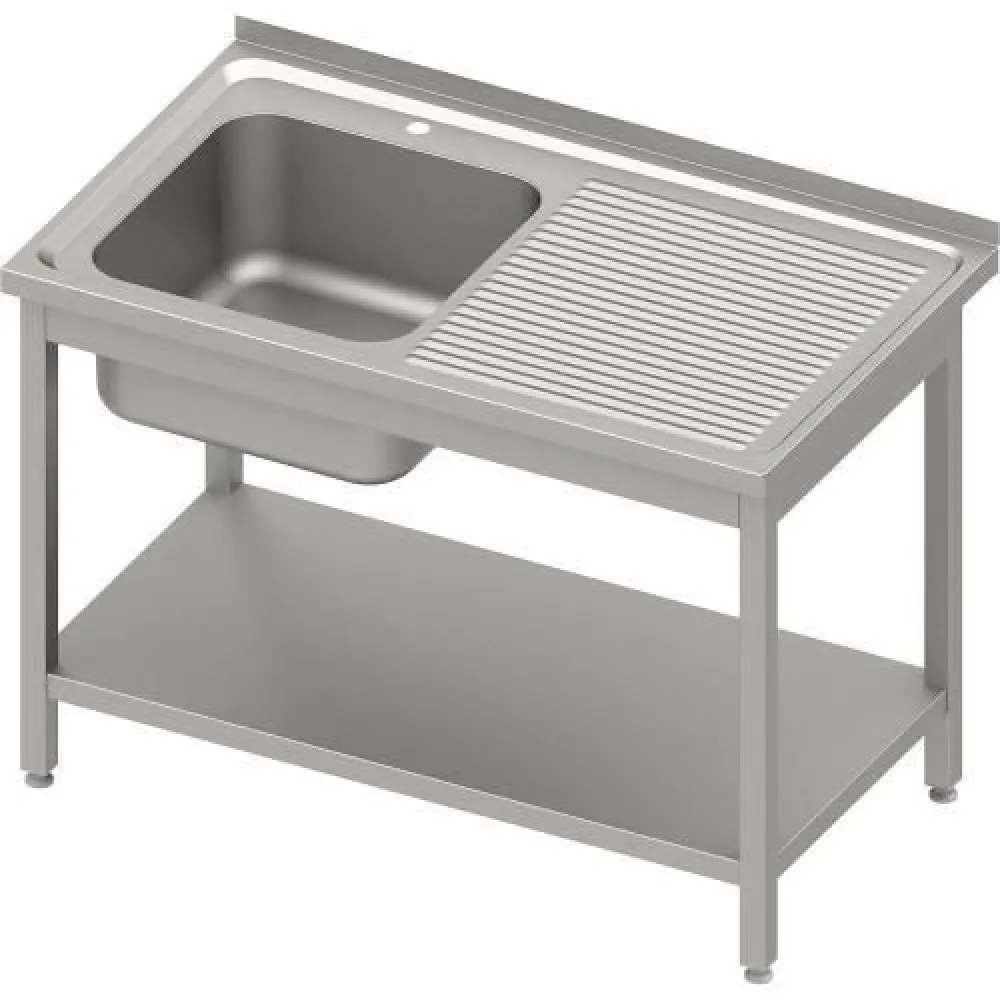 Table avec évier et étagère Stalgast 983146080