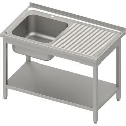 Table avec évier et étagère Stalgast 983146080