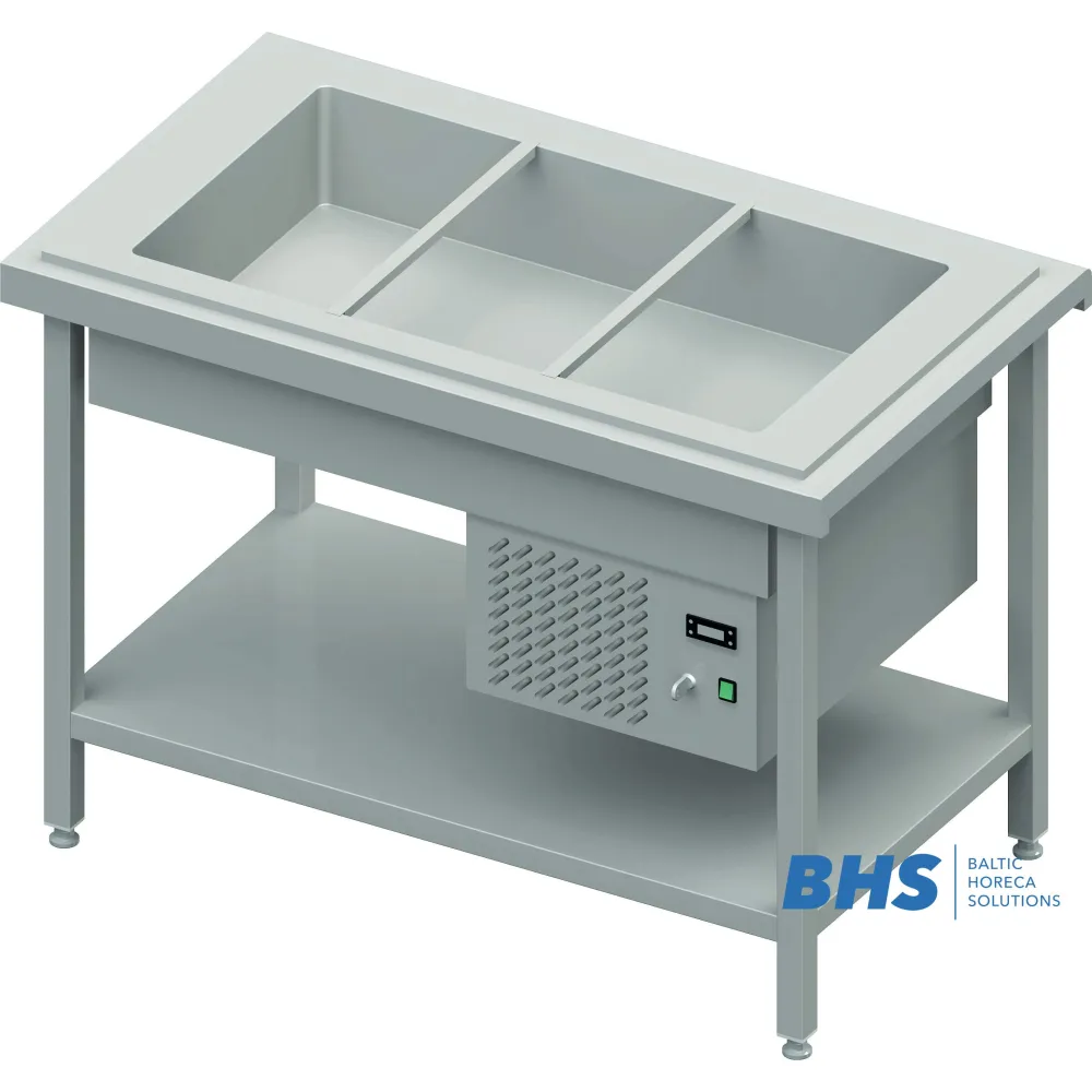 Comptoir avec bac réfrigéré Stalgast BHS105121