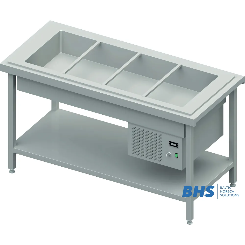 Comptoir avec bac réfrigéré Stalgast BHS106151